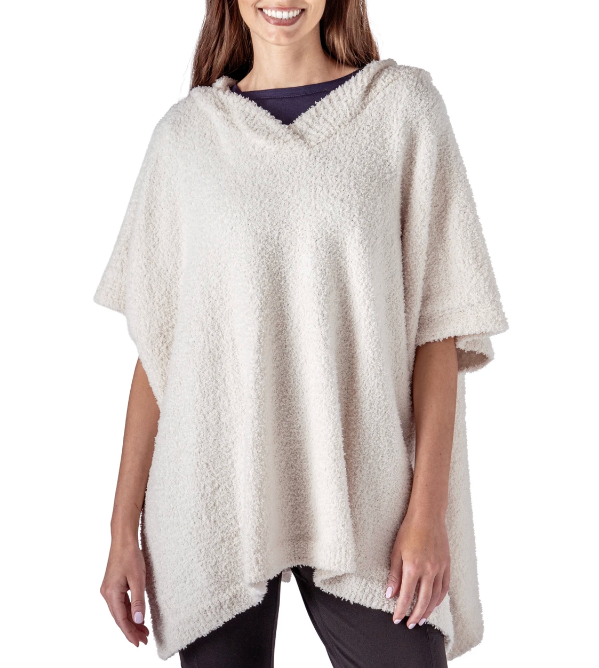 Hello Mello Always Cozy Hooded Poncho
