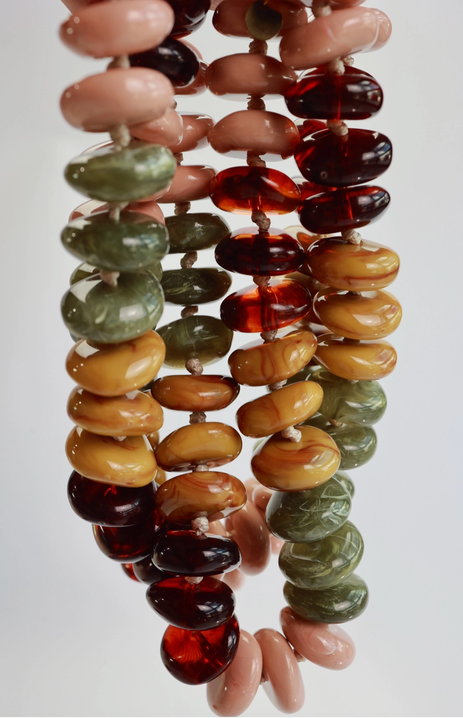 Made By Harco Rustic Bloom Beaded Necklace