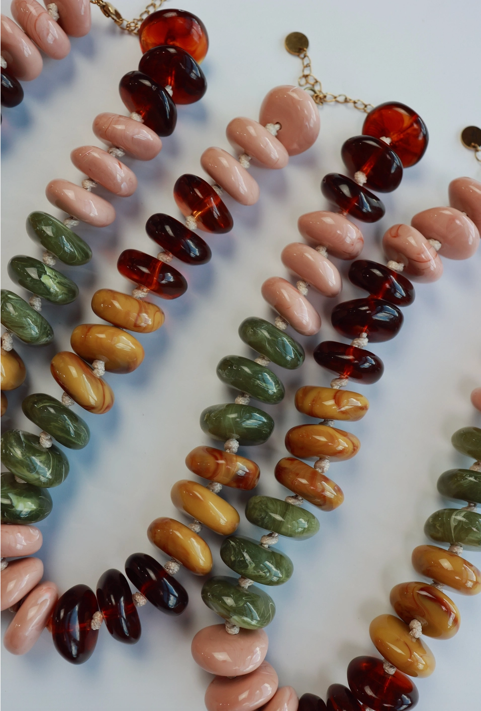 Made By Harco Rustic Bloom Beaded Necklace