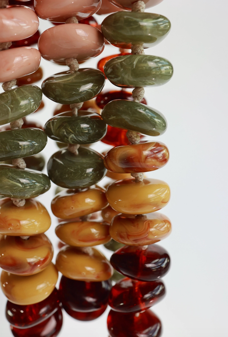 Made By Harco Rustic Bloom Beaded Necklace