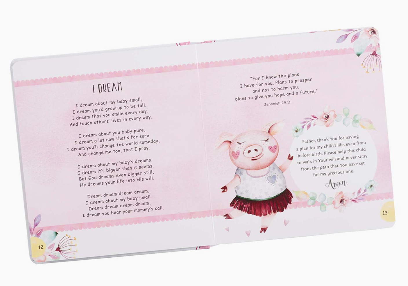 My LullaBible For Girls Padded Hardcover Board Book