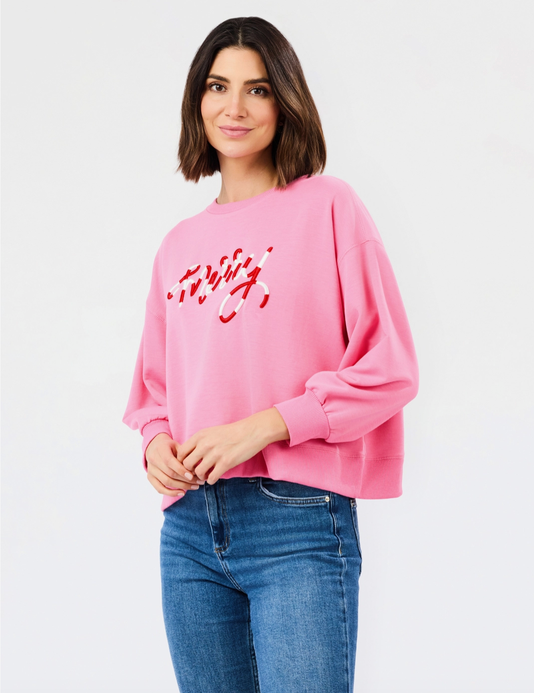 Mary Square Millie Merry Corded Sweatshirt