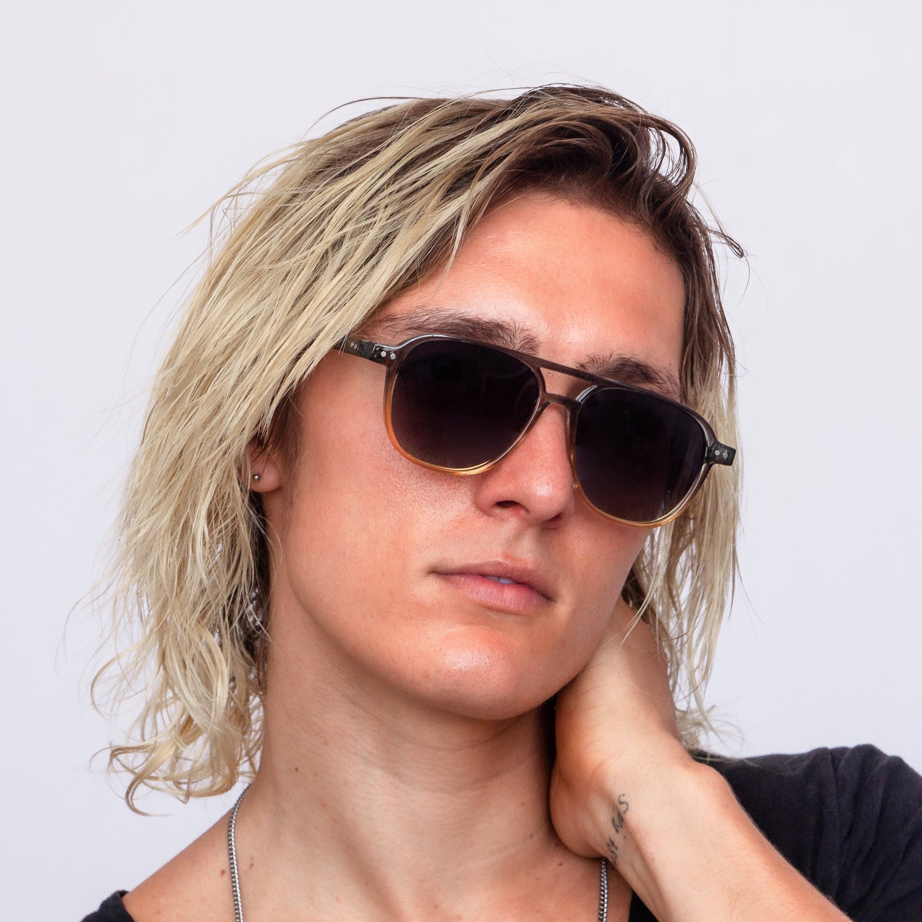 Jaxy Eyewear - Eastwood - Retro Polarized Aviator Unisex Sunglasses