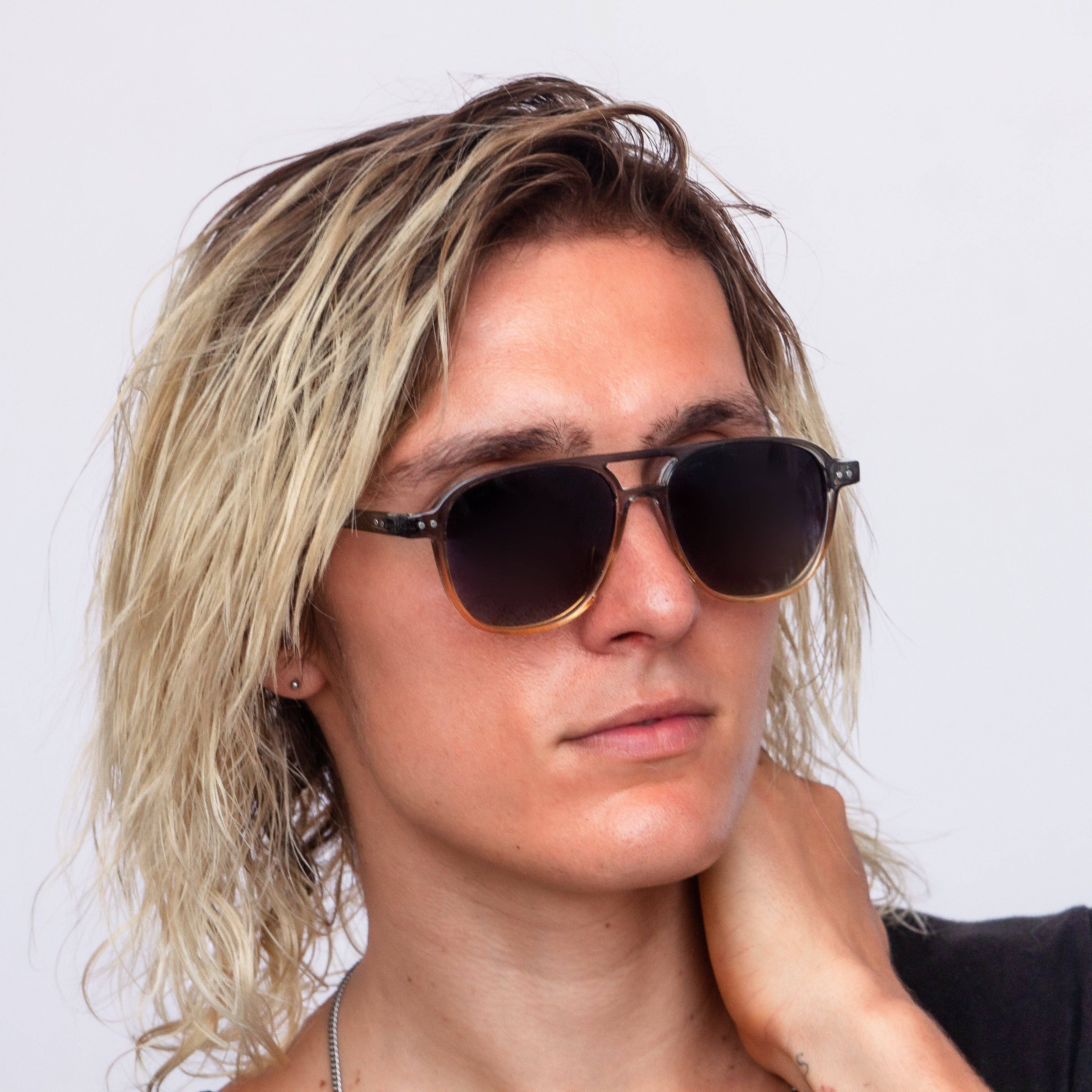 Jaxy Eyewear - Eastwood - Retro Polarized Aviator Unisex Sunglasses