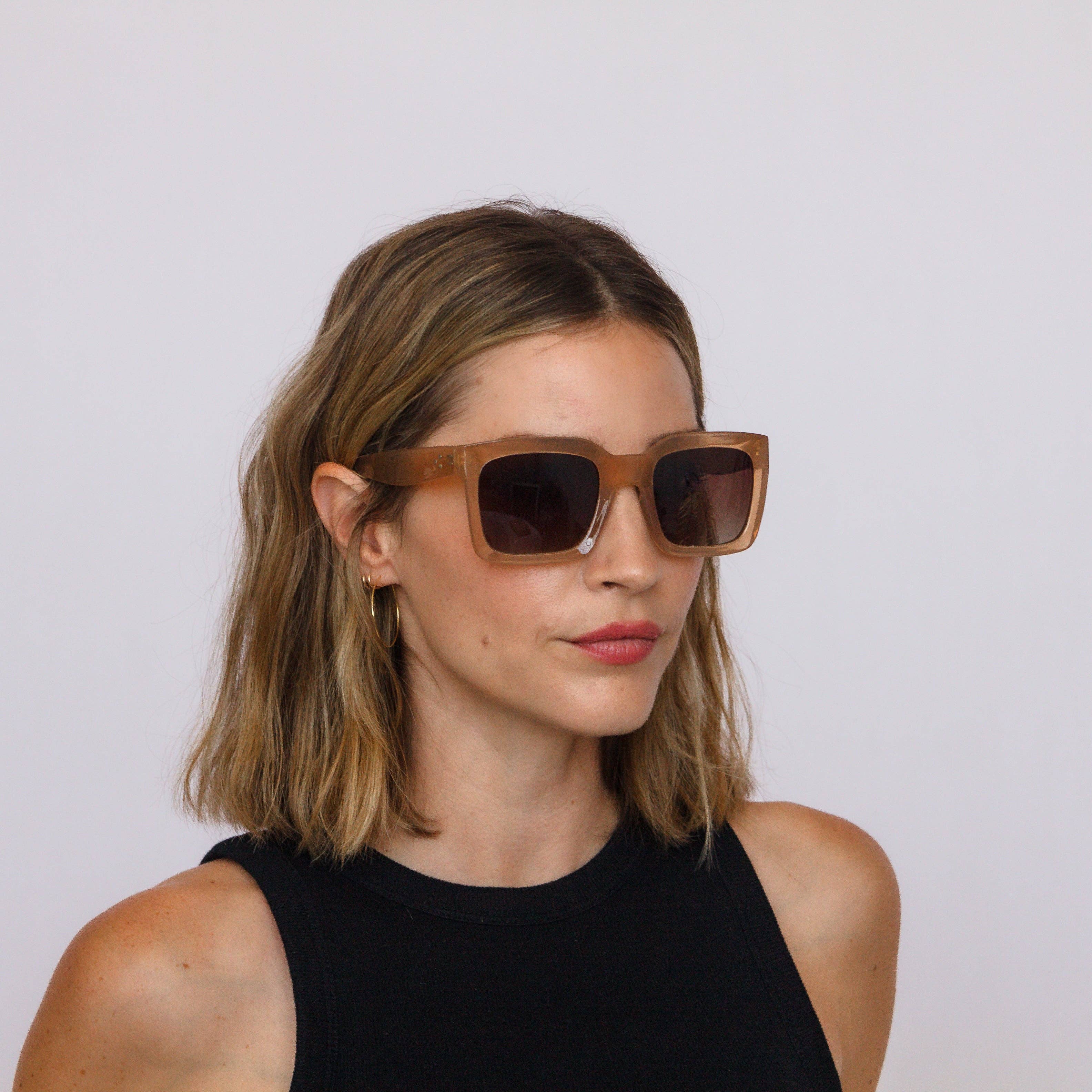 Jaxy Eyewear - Canyon - Classic Polarized Square Sunglasses for Women & Men