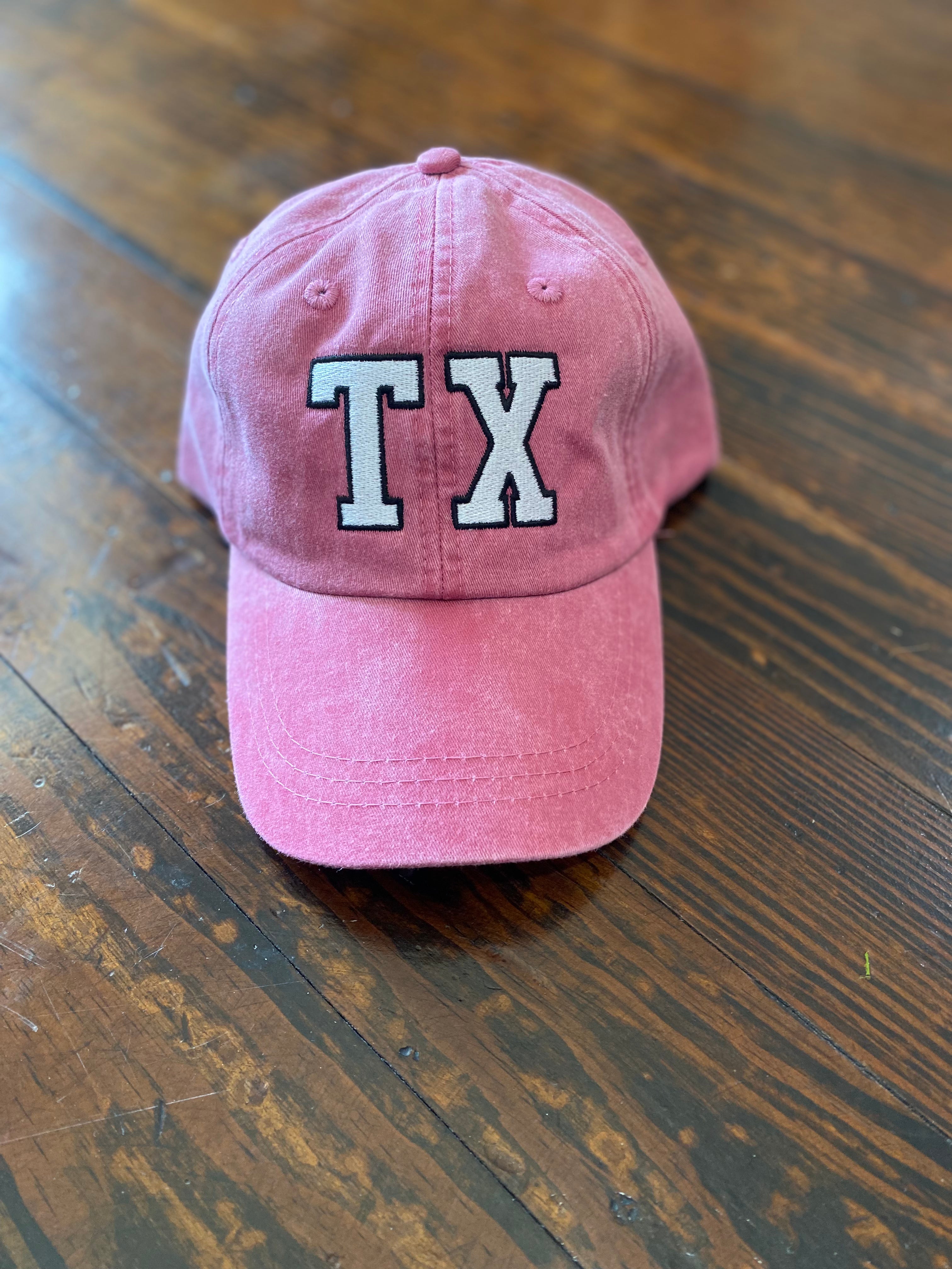 TX Outline Hat Nautical Red